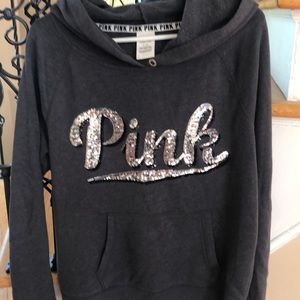 Pink sweatshirt large